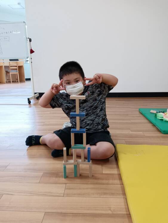 8 29 30放課後等デイサービスkonoki139 風船バレー バランスゲーム 株式会社en